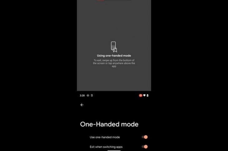 Google tilføjer enhånds-tilstand i Android 12; Fungerer ligesom Apples nåbarhed